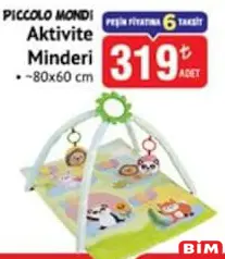 PİCCOLO MONDİ AKTİVİTE MİNDERİ
